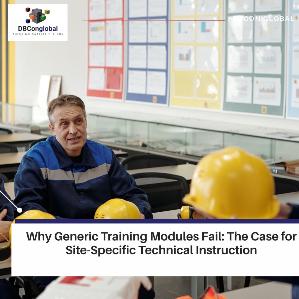 Why Generic Training Modules Fail_ The Case for Site-Specific Technical Instruction